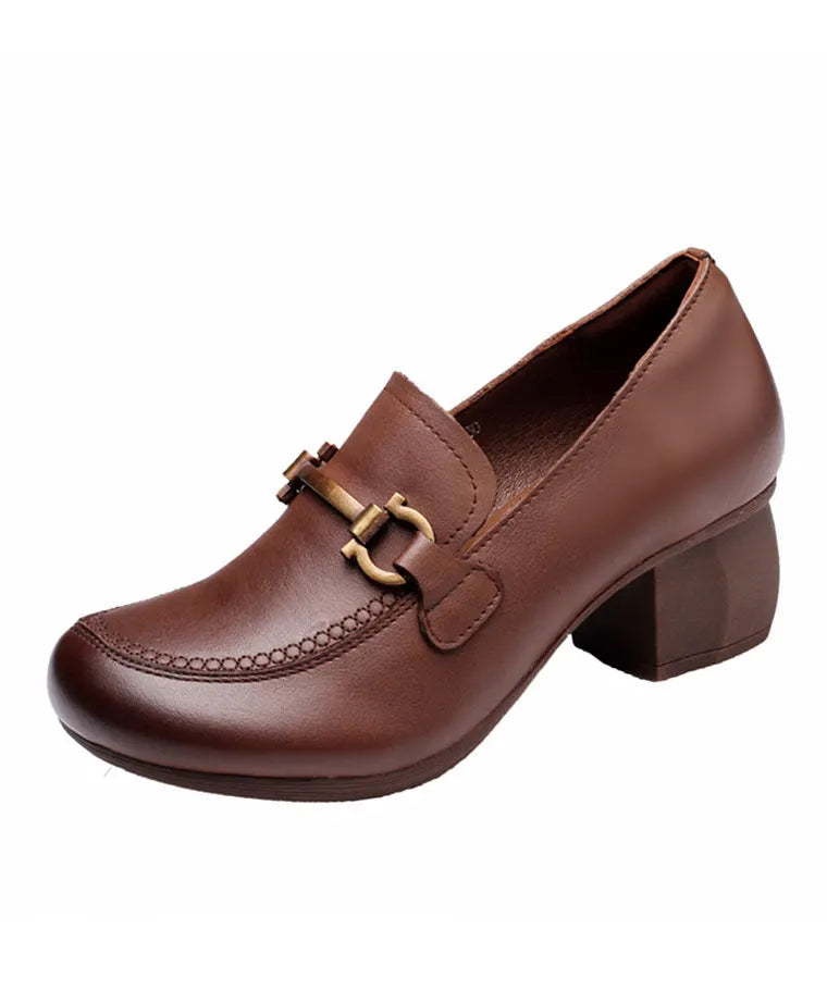Subtly Elegant Heels with a Refined Vintage Look