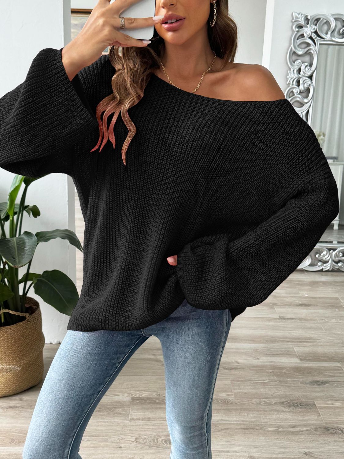 Gracefully Designed Sweater