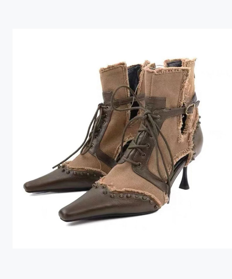 Vintage Inspired Boots with a Contemporary Edge