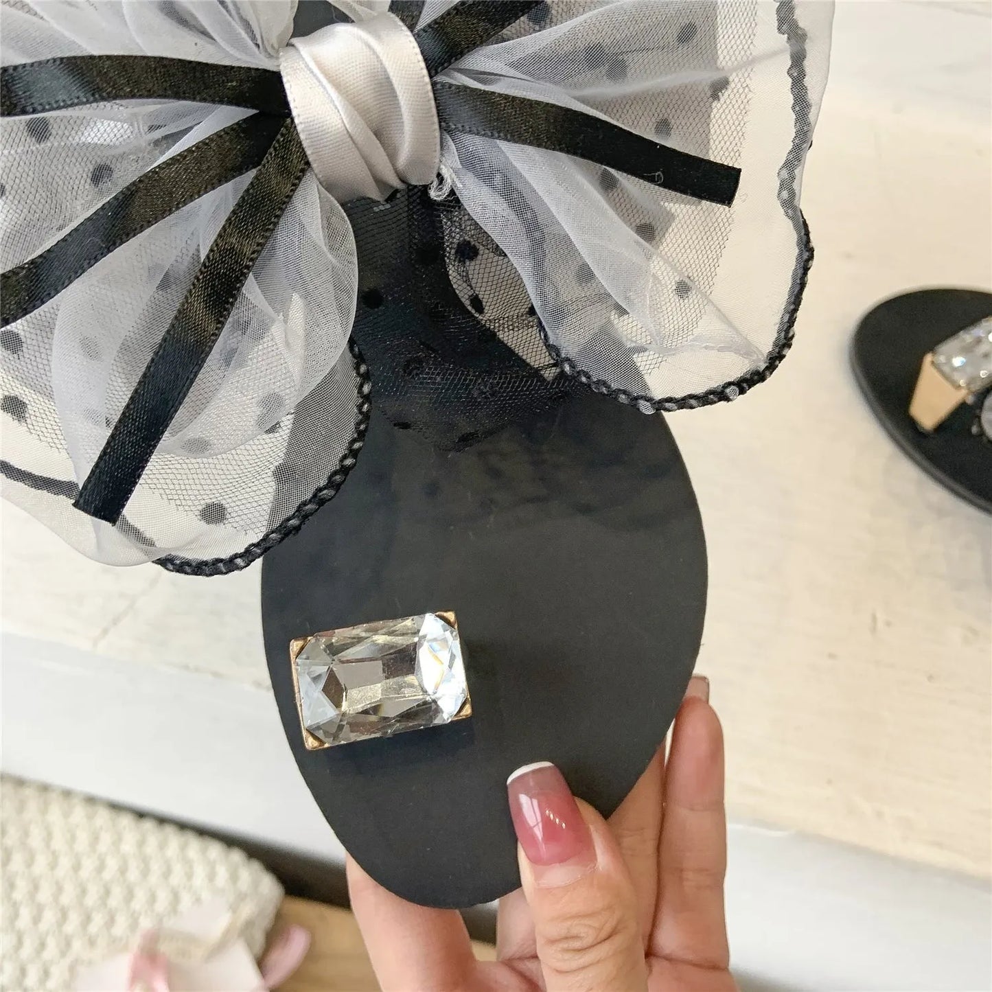 Nancy Bowtie Slippers