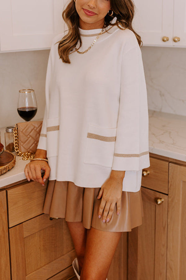 Gracefully Designed Sweater