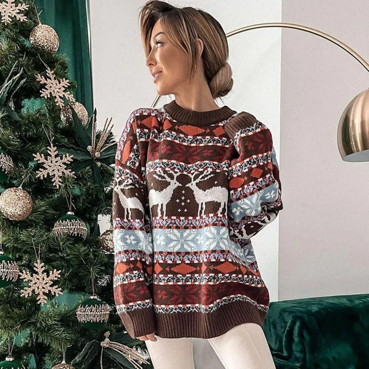Gracefully Designed Sweater