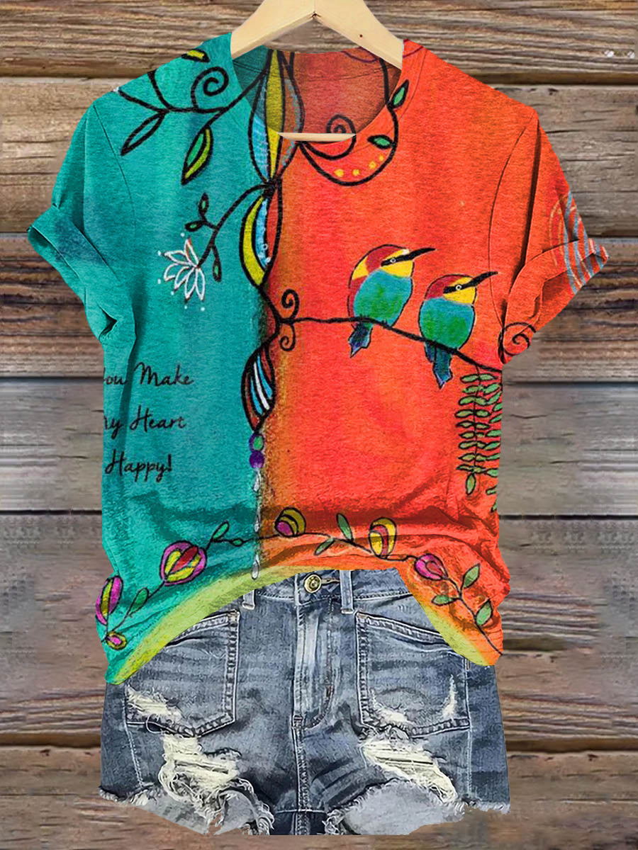 Gracefully Designed T-Shirt