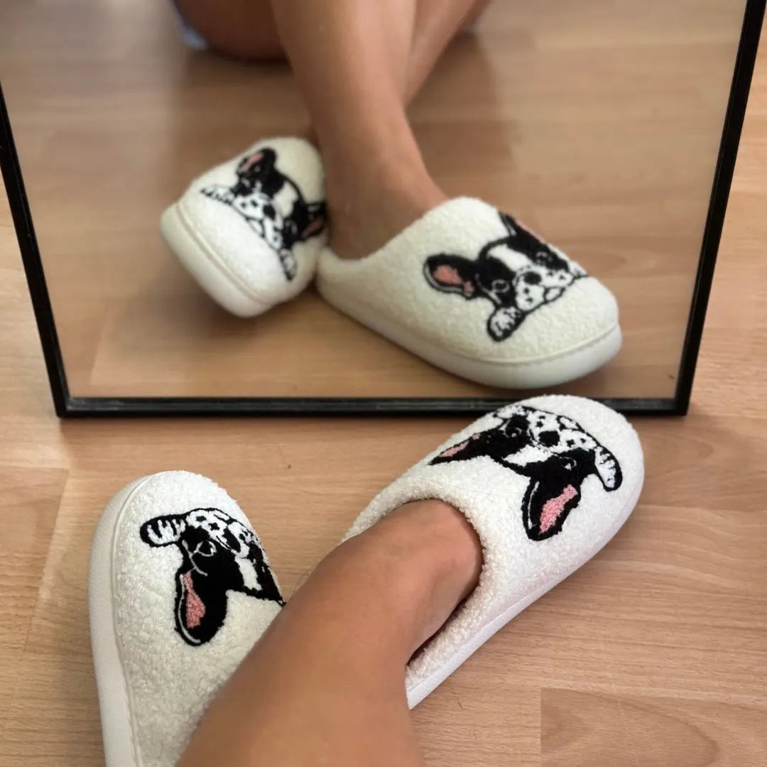 Boston Terrier Slippers