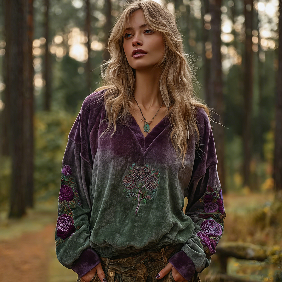 Purple green