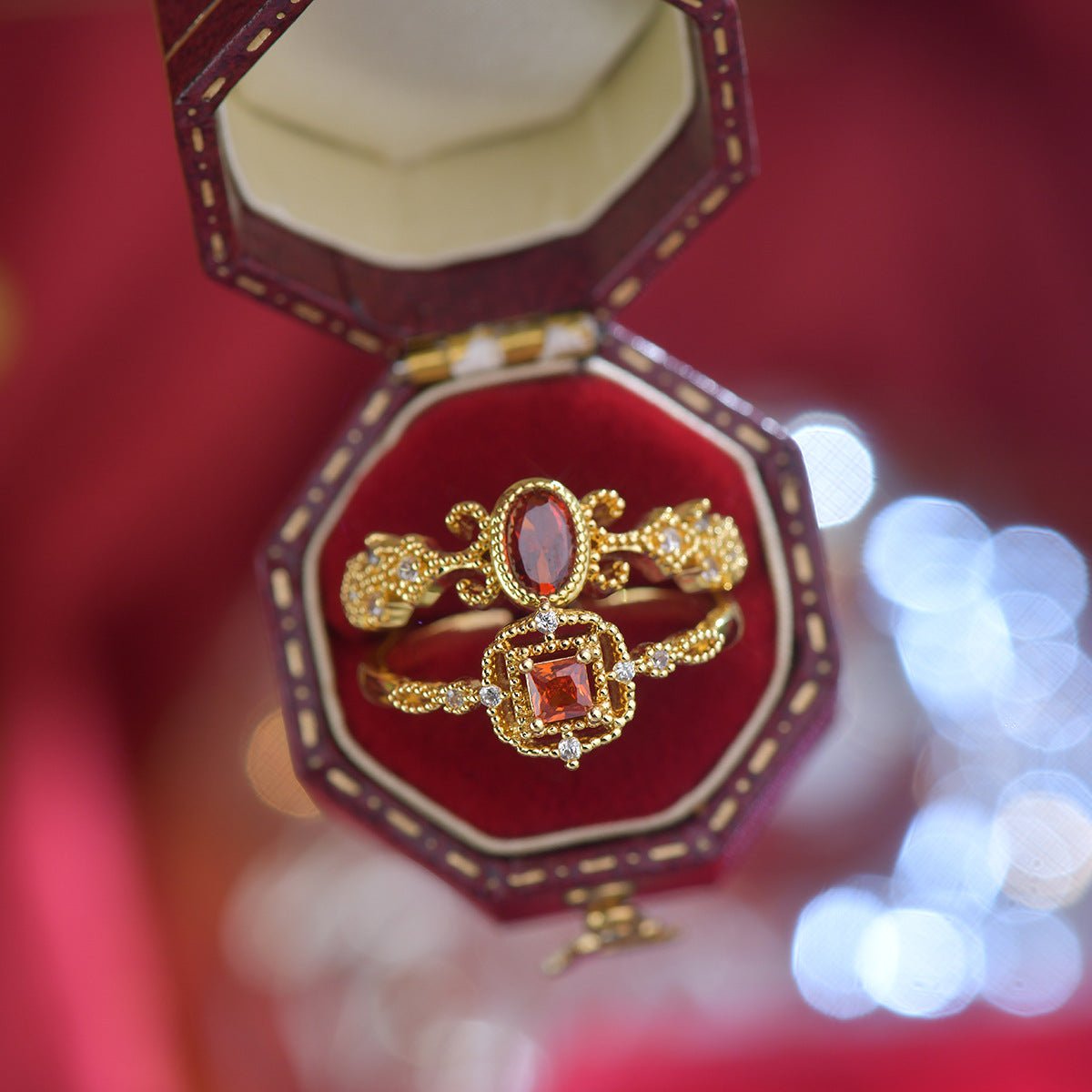 Lustre Ruby Ring