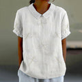 Dragonfly Embroidery Art Graphic Women'S Shirt elevenforest