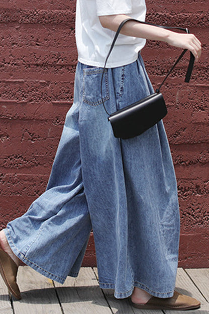 Street College Frenulum High Waist Boot Cut Denim Jeans