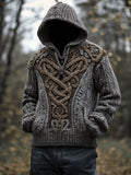 Mystic Celtic Mythology Men's Hooded Sweater elevenforest