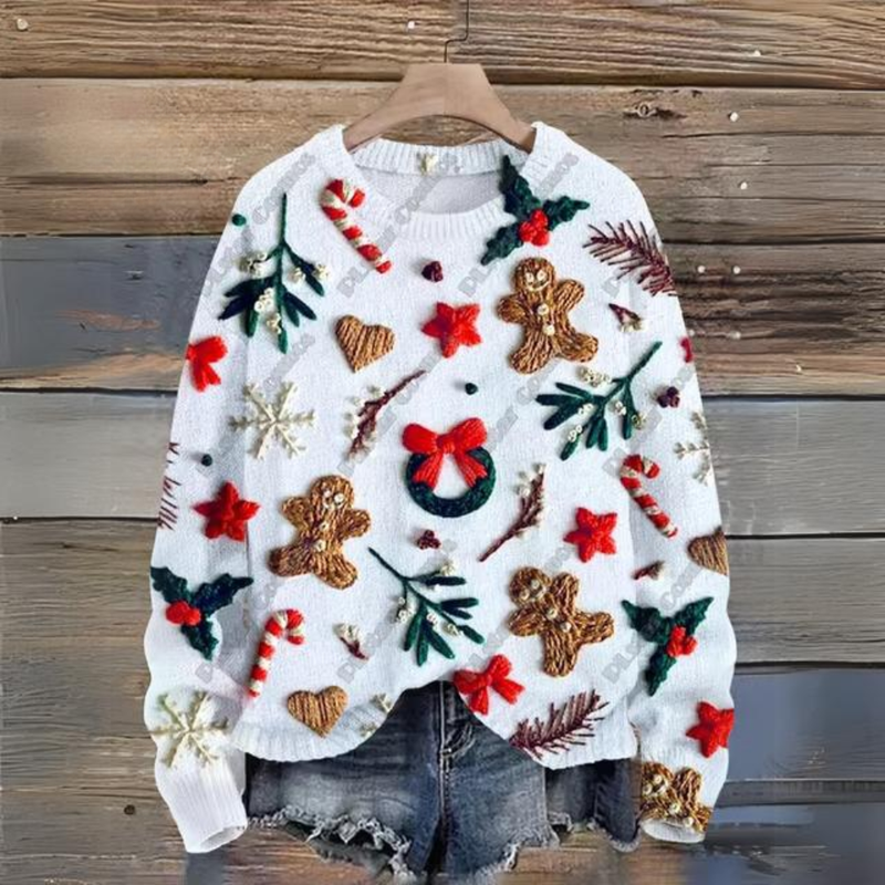 Gracefully Designed Sweater