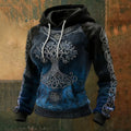 Comstylish Retro Viking-style Patterned Comfortable Knit Sweater/sweatshirt