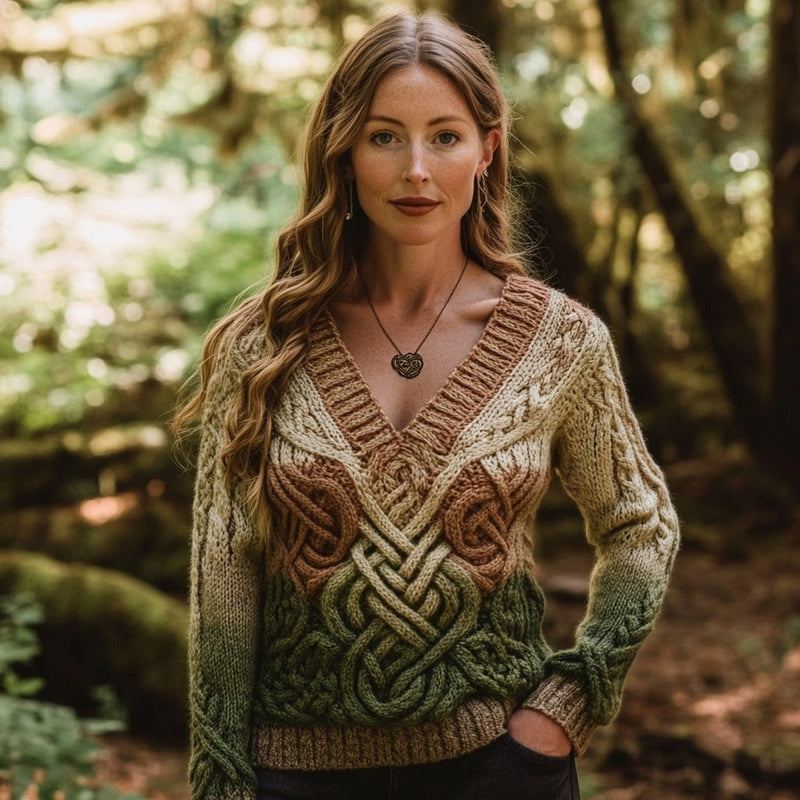 Gracefully Designed Sweater
