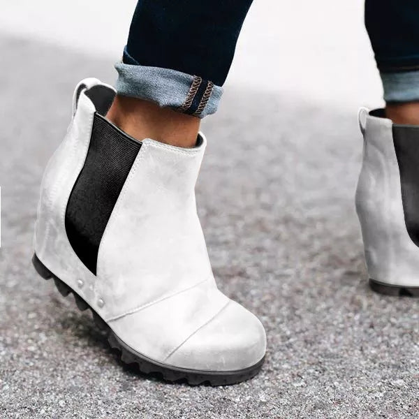 Wedge Ankle Booties