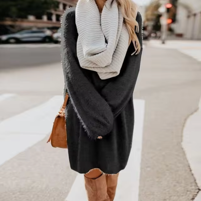 Maria José® | Cotton knit sweater dress