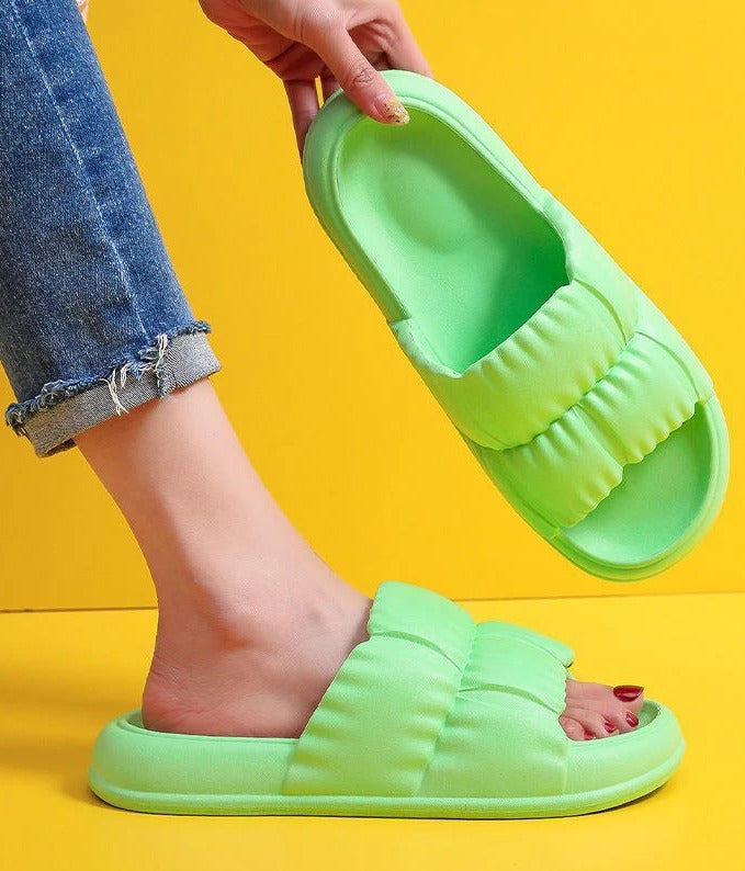 Subtly Elegant Slippers with a Refined Vintage Look