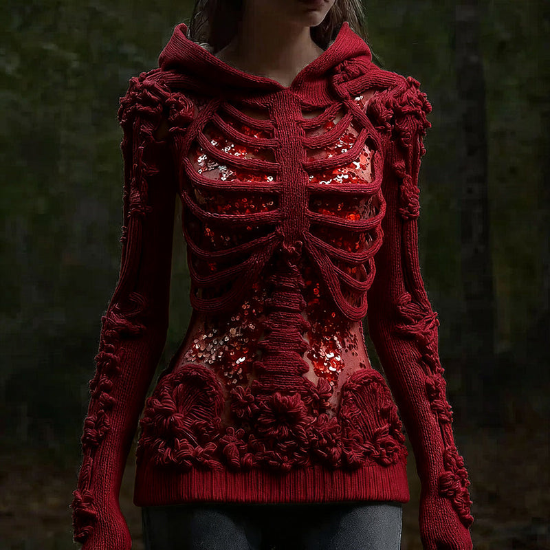 Gracefully Designed Sweater