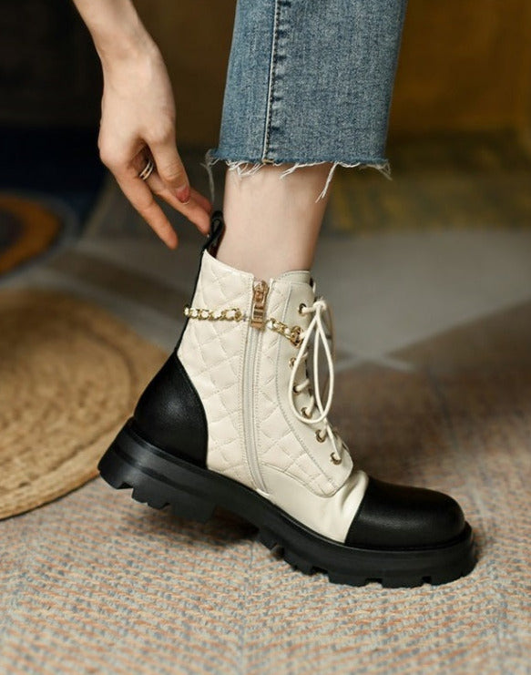 Afina Leather Boots
