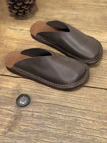 Effortlessly Elegant Slippers with a Timeless Design