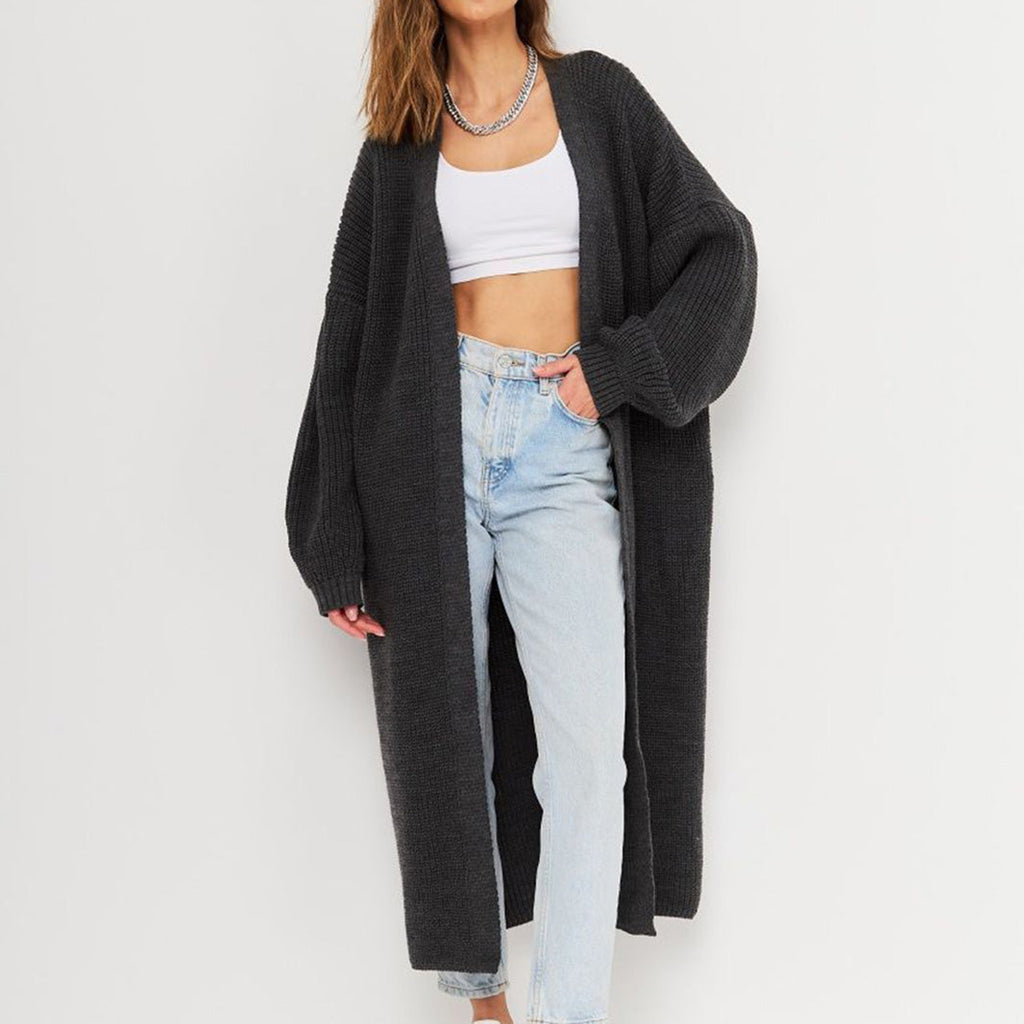 Comstylish Casual Loose Women's Long Knitted Sweater