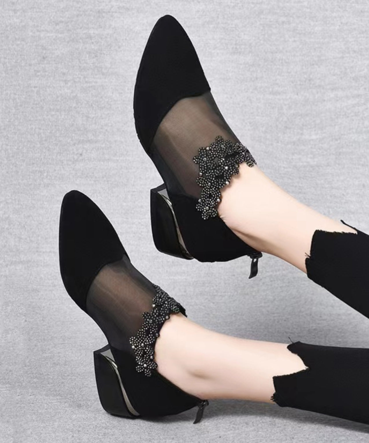 Beautifully Finished Heels in a Timeless Design
