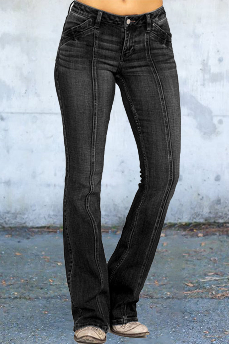 Street Color Skinny Denim Jeans