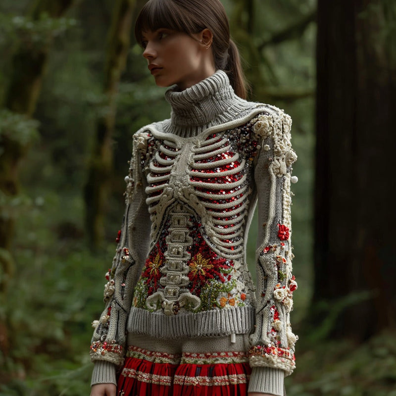 Gracefully Designed Sweater