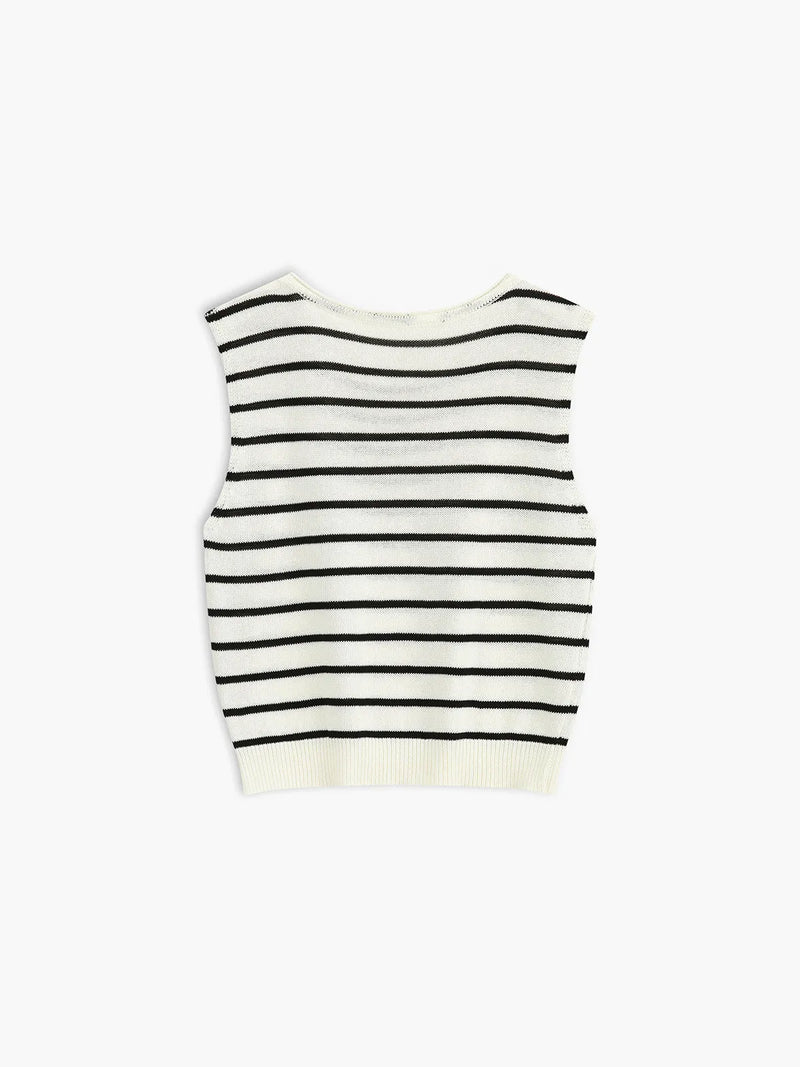 Classic Stripe Sweater Vest