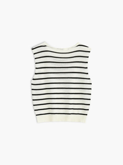Classic Stripe Sweater Vest