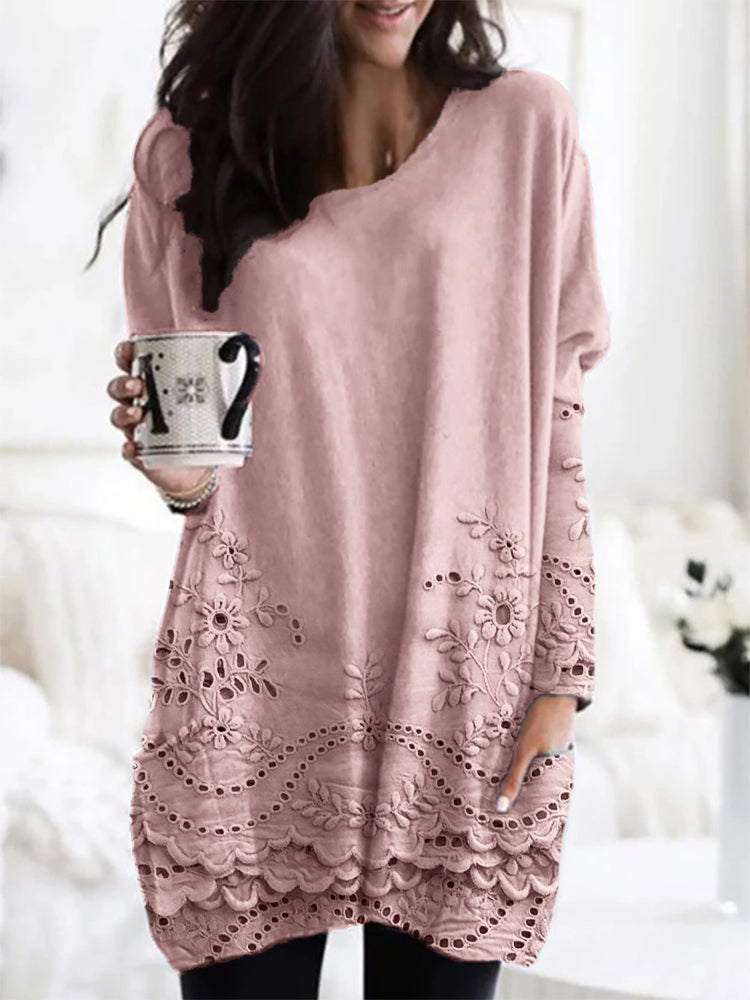 Gracefully Designed Sweater