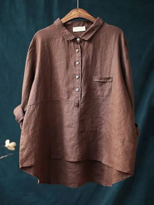 Effortless and elegant winter blouse