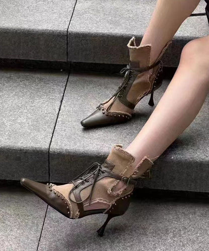 Vintage Inspired Boots with a Contemporary Edge