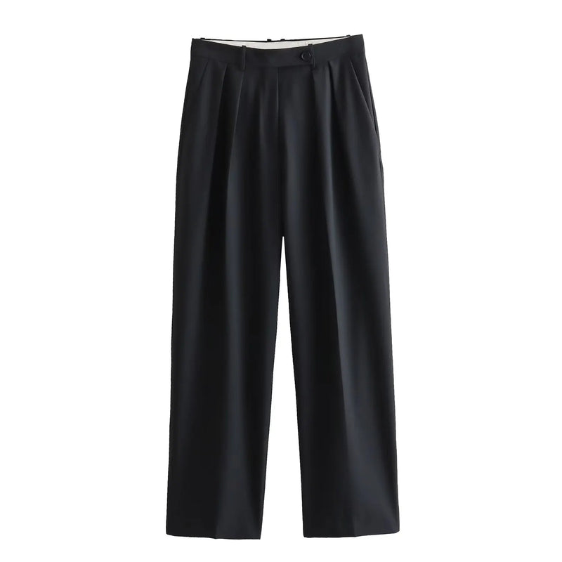 Fall Street Short Vest Pants Suit – Autumn Outfit for Fashionable