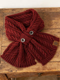 Comstylish Ice Out Ice Melt Vintage Cable Knit Cozy Scarf