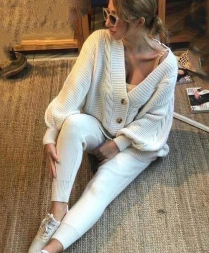 Varvara Cardigan & Pants Set