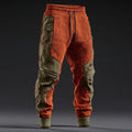 Men's Line Art Knitted Thermal Pants