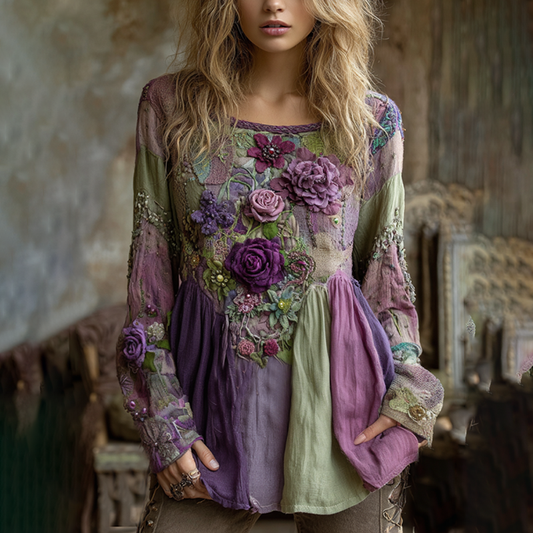 Purple green