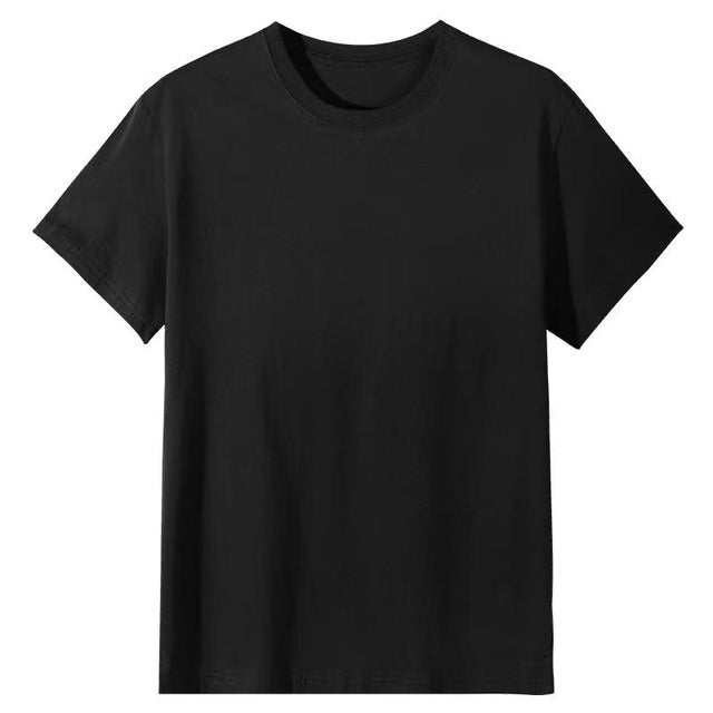 Cotton Short Sleeve T-shirt Summer Loose White Black Harajuku Famale Tshirts Tops Clothes Tee Shirt