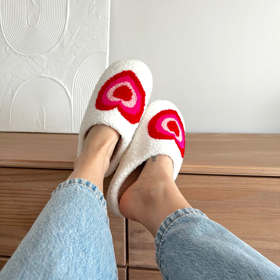 Heart Slippers