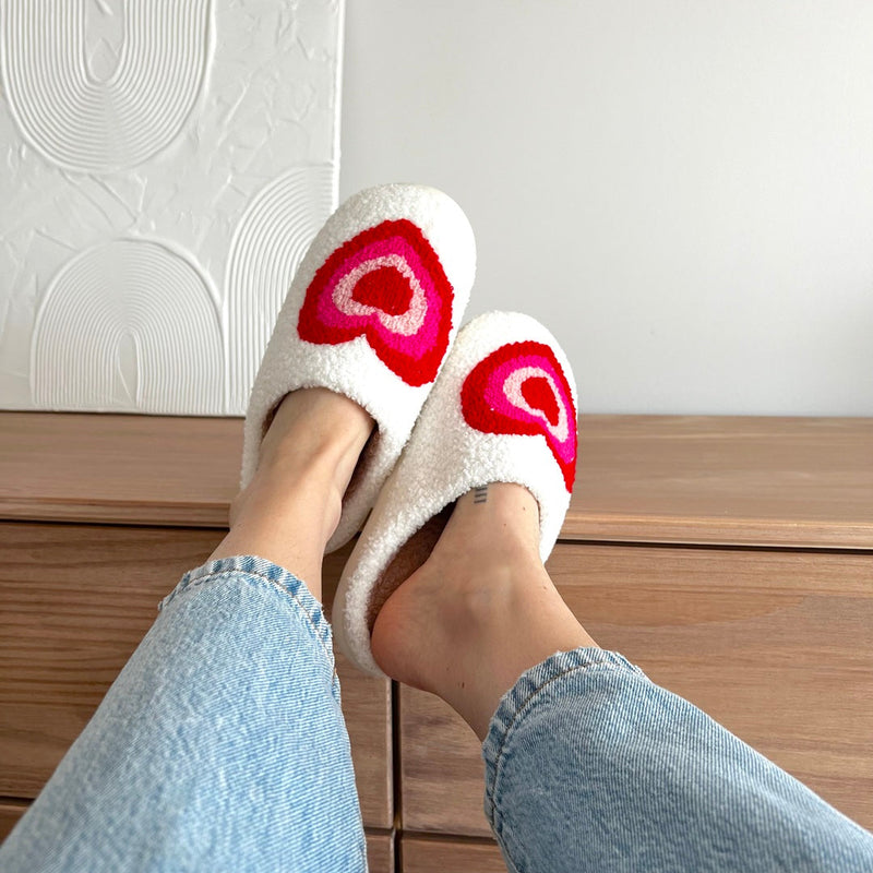 Heart Slippers