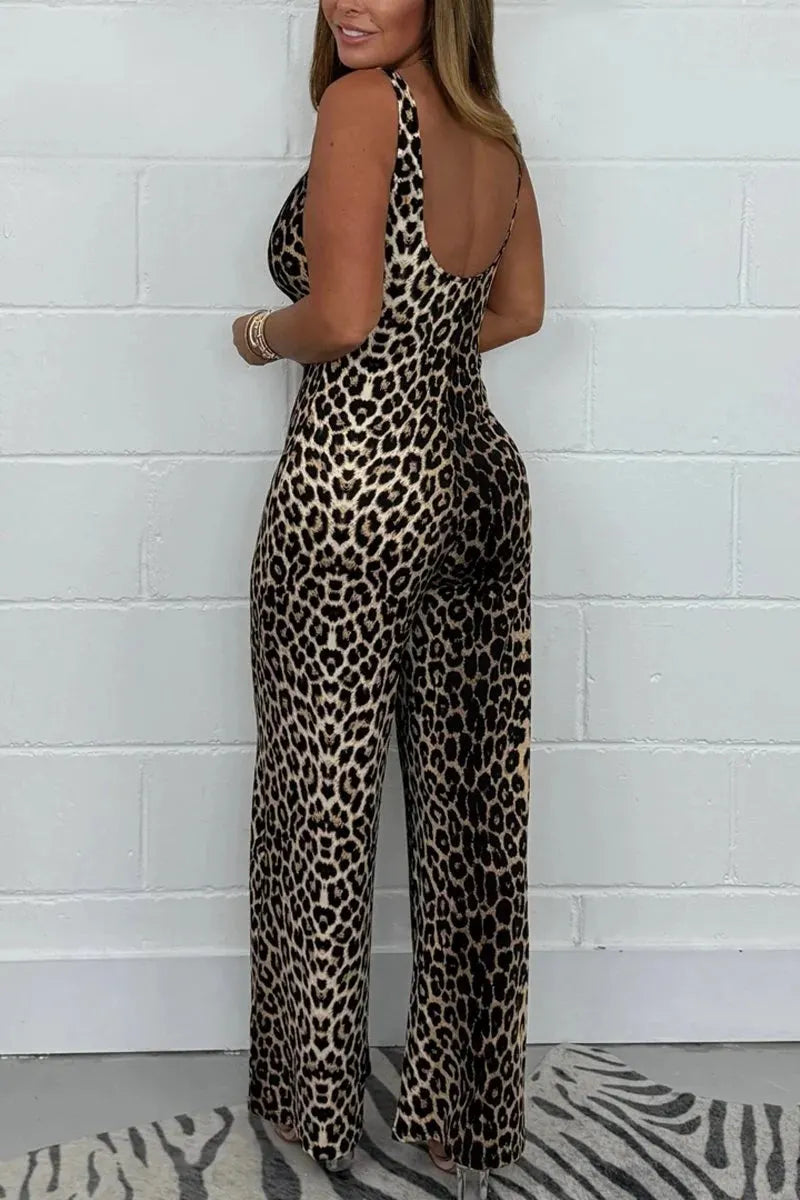 Wide Leg Vest Top Jumpsuit