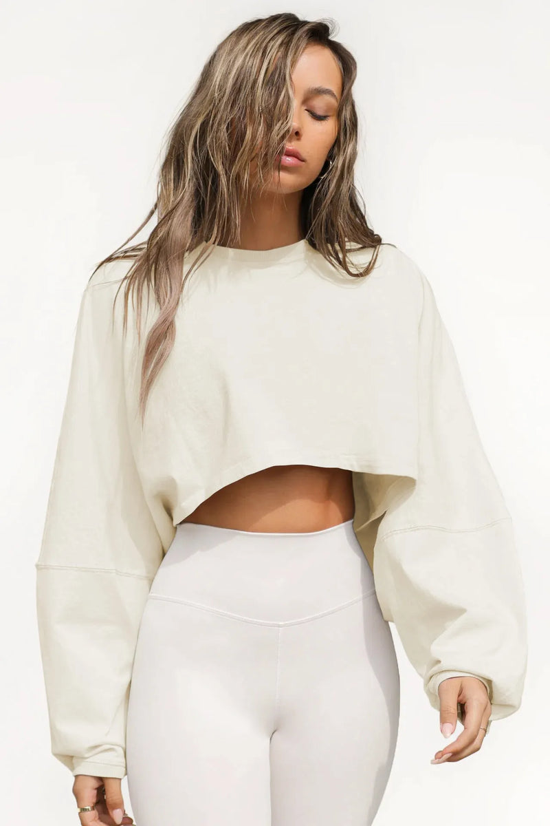 European and American Short Sports Bottoming Shirt T-shirt Knitwear