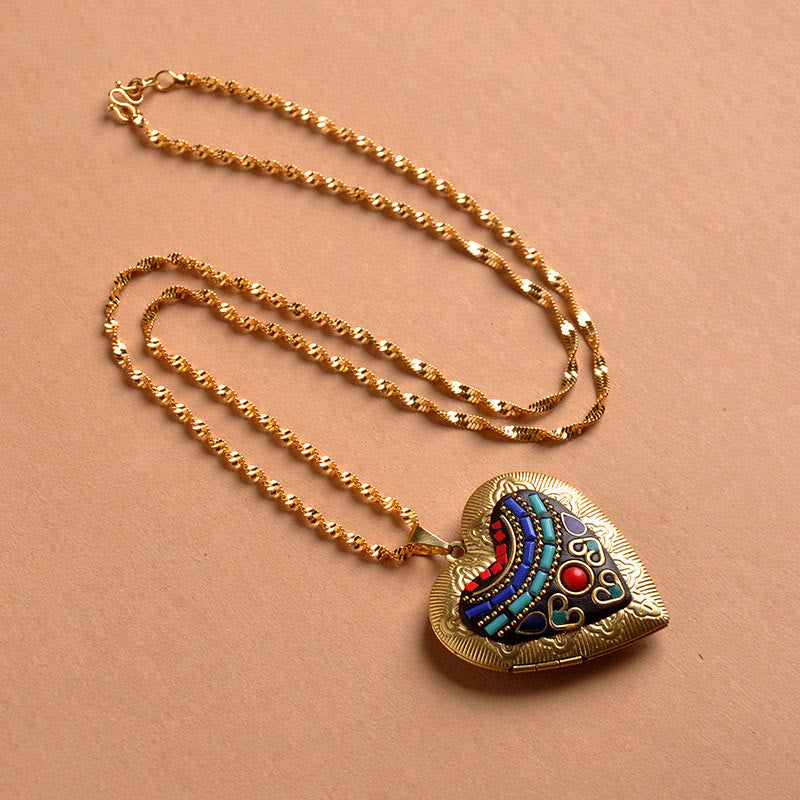 Buddha Stones Copper Kwan Yin Avalokitesvara Zakiram Wealth Pendant Necklace