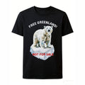 Men's Comfortable Casual T-shirts Are Not Sold In Greenland. elevenforest