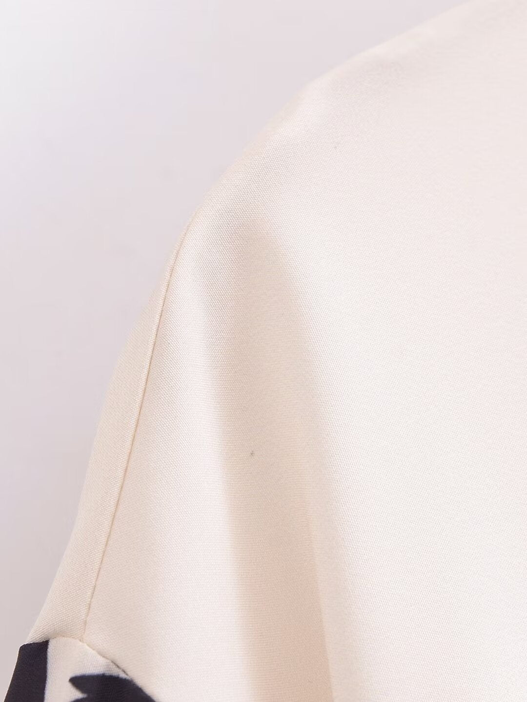 ’s Side Print Suit Shirt Pants Loose Suit for Spring Autumn