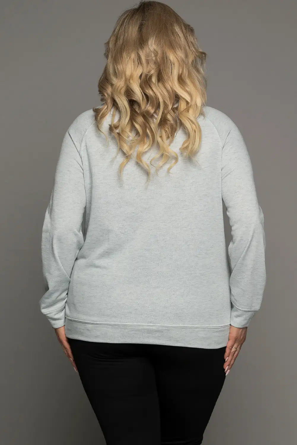 Leopard Print Halloween Gray Sweatshirt