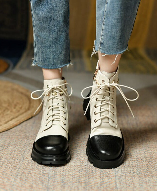 Afina Leather Boots