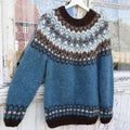 Men'S Vintage Knitted Jacquard Crew Neck Sweater elevenforest