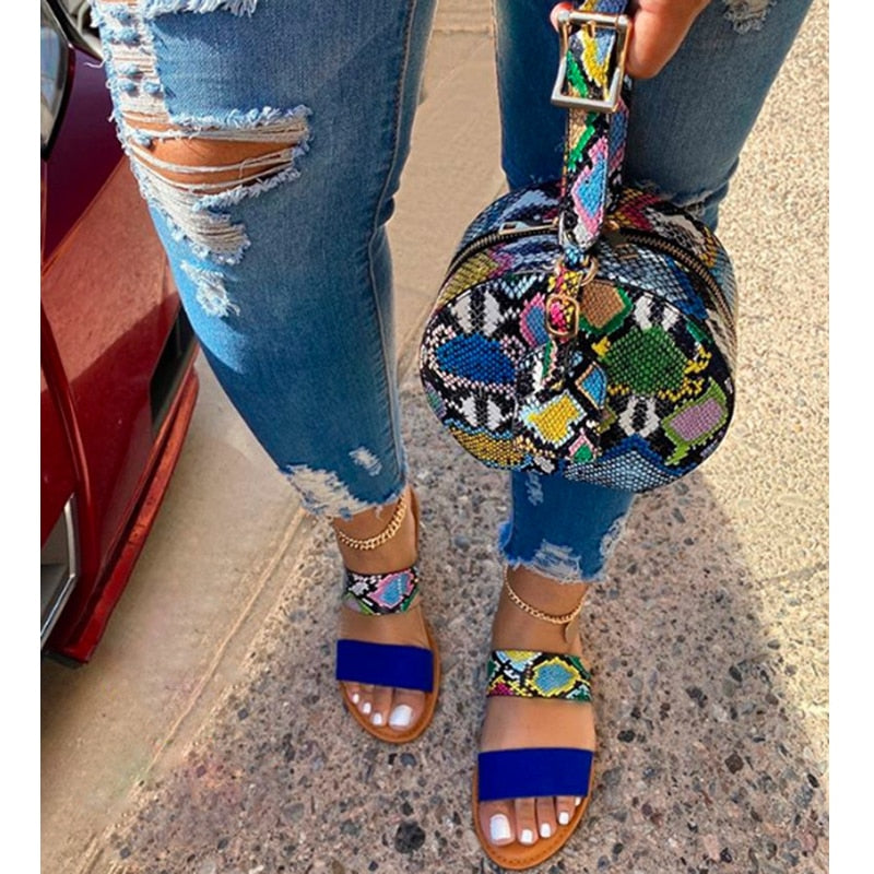 5 Colors Beach Sandals Slippers F714