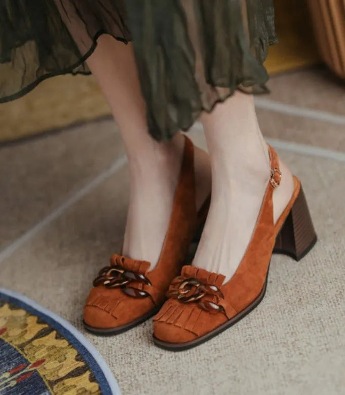 Vintage Inspired Heels with a Contemporary Edge