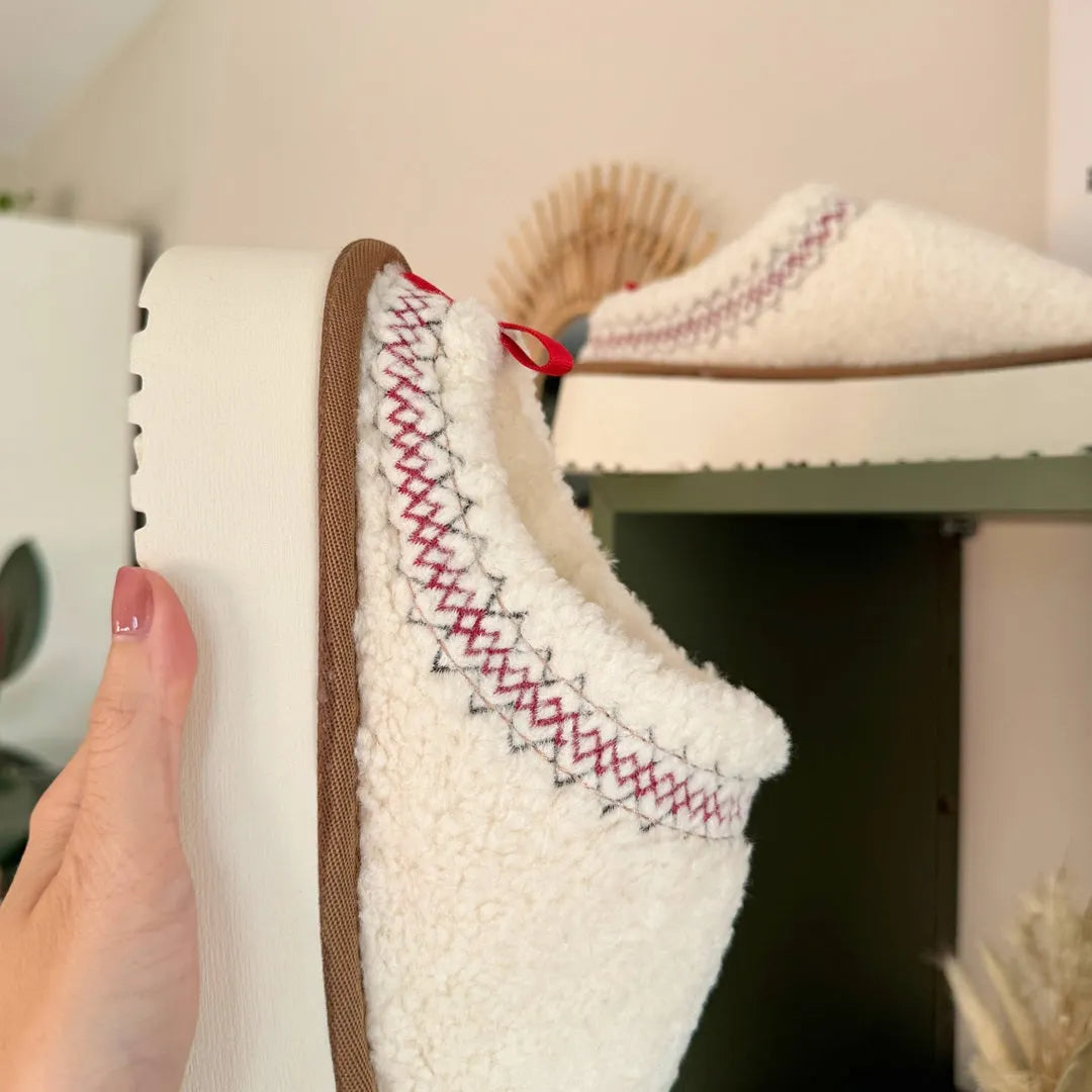 Sherpa Fleece Platform Slippers - Buy 1 Get 1 Free